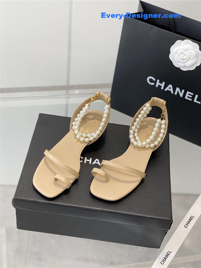 CC pearl sandals