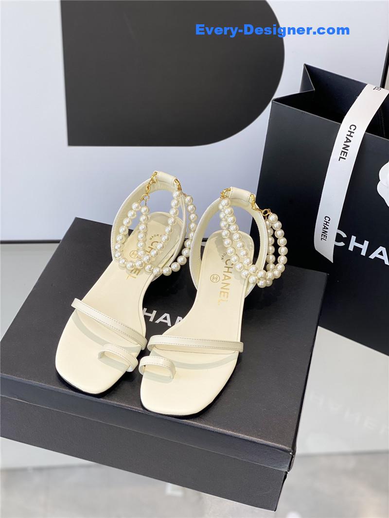CC pearl sandals
