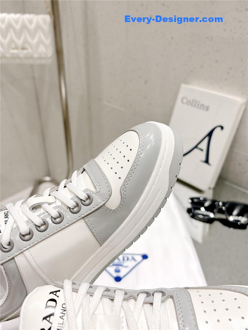 Pra*a leather sneakers