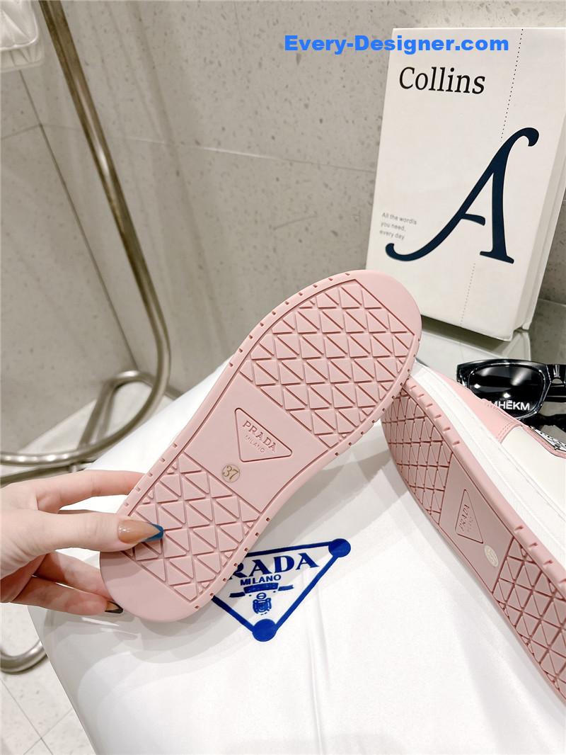 Pra*a leather sneakers