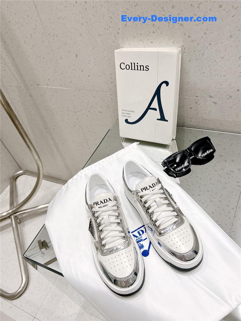 Pra*a leather sneakers