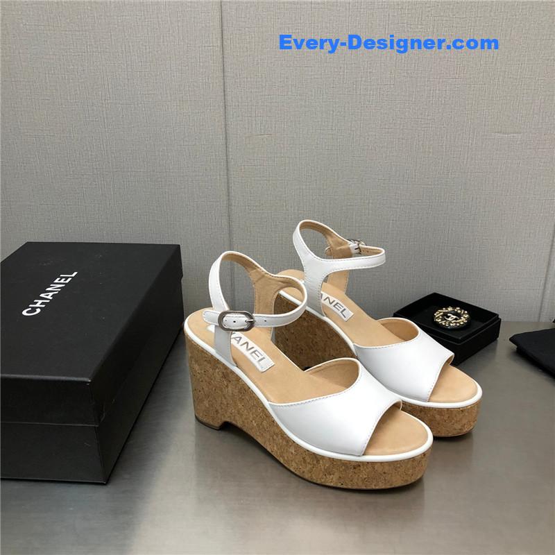 CC fish mouth stiletto sandals