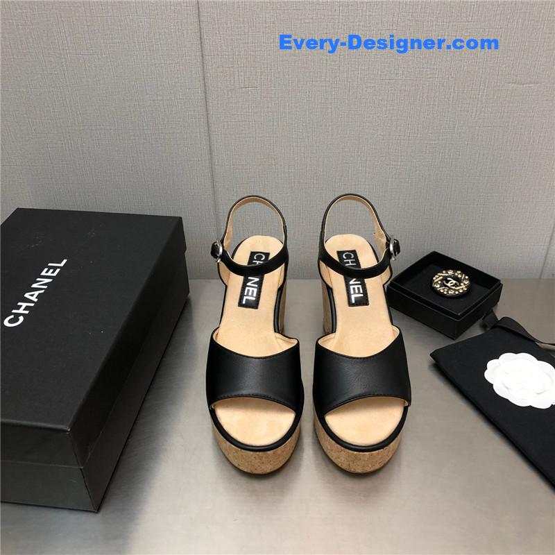 CC fish mouth stiletto sandals