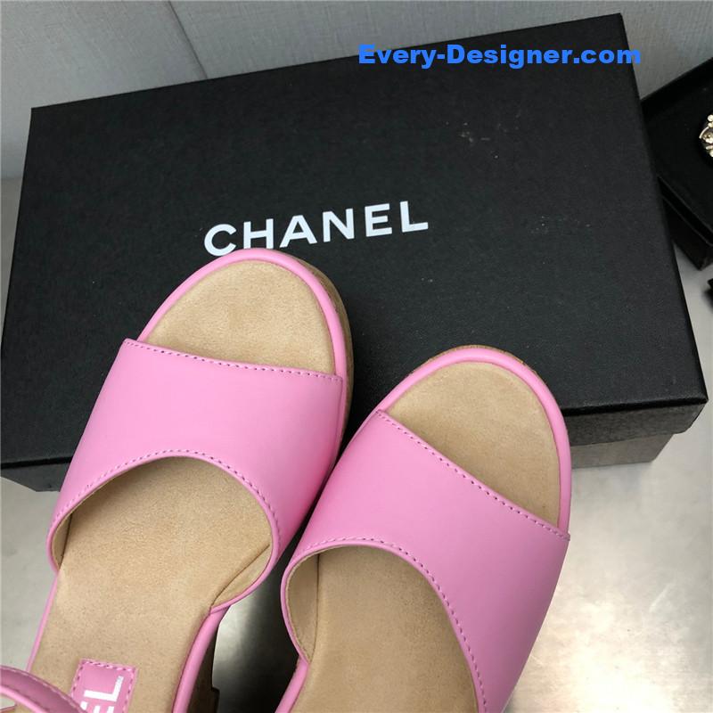 CC fish mouth stiletto sandals