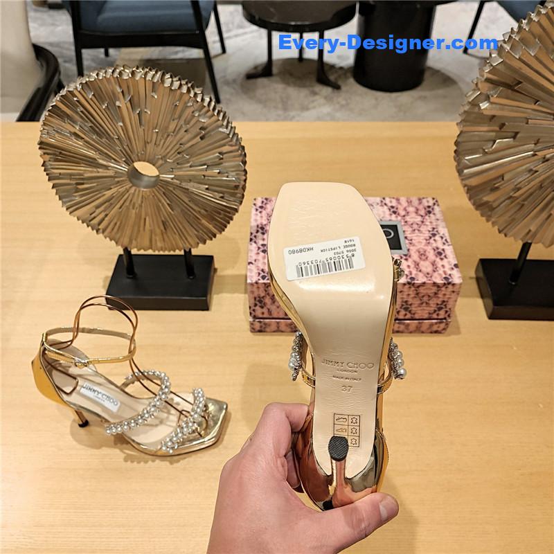 j1m*y ch00 high heel D1am0nd chain sandals