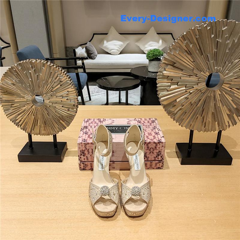 j1m*y ch00 high heel D1am0nd chain sandals