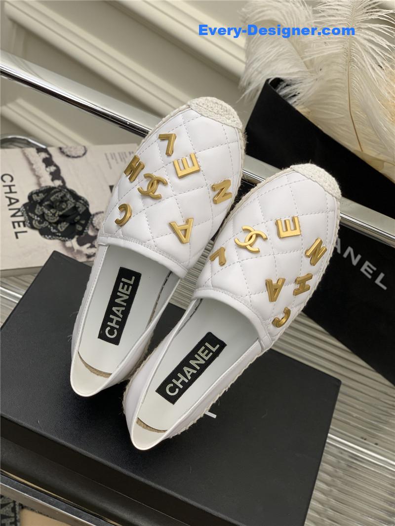 CC letter fisherman shoes