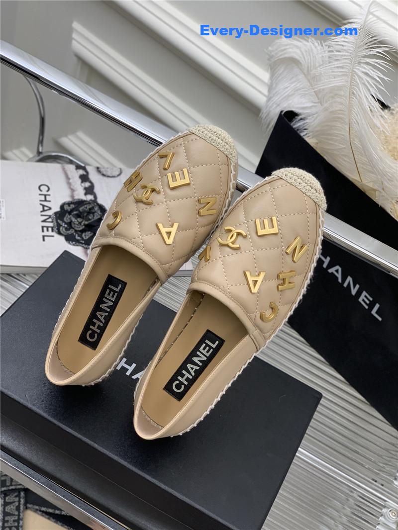 CC letter fisherman shoes