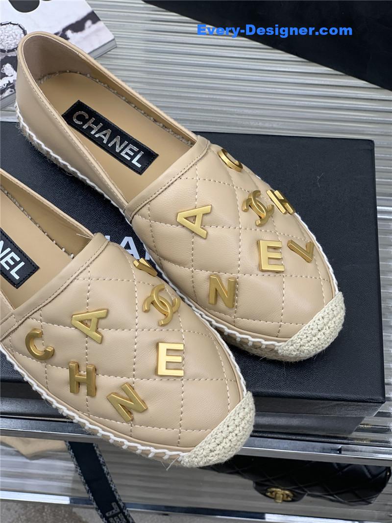 CC letter fisherman shoes