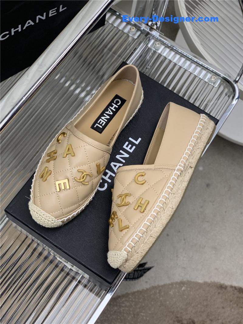 CC letter fisherman shoes