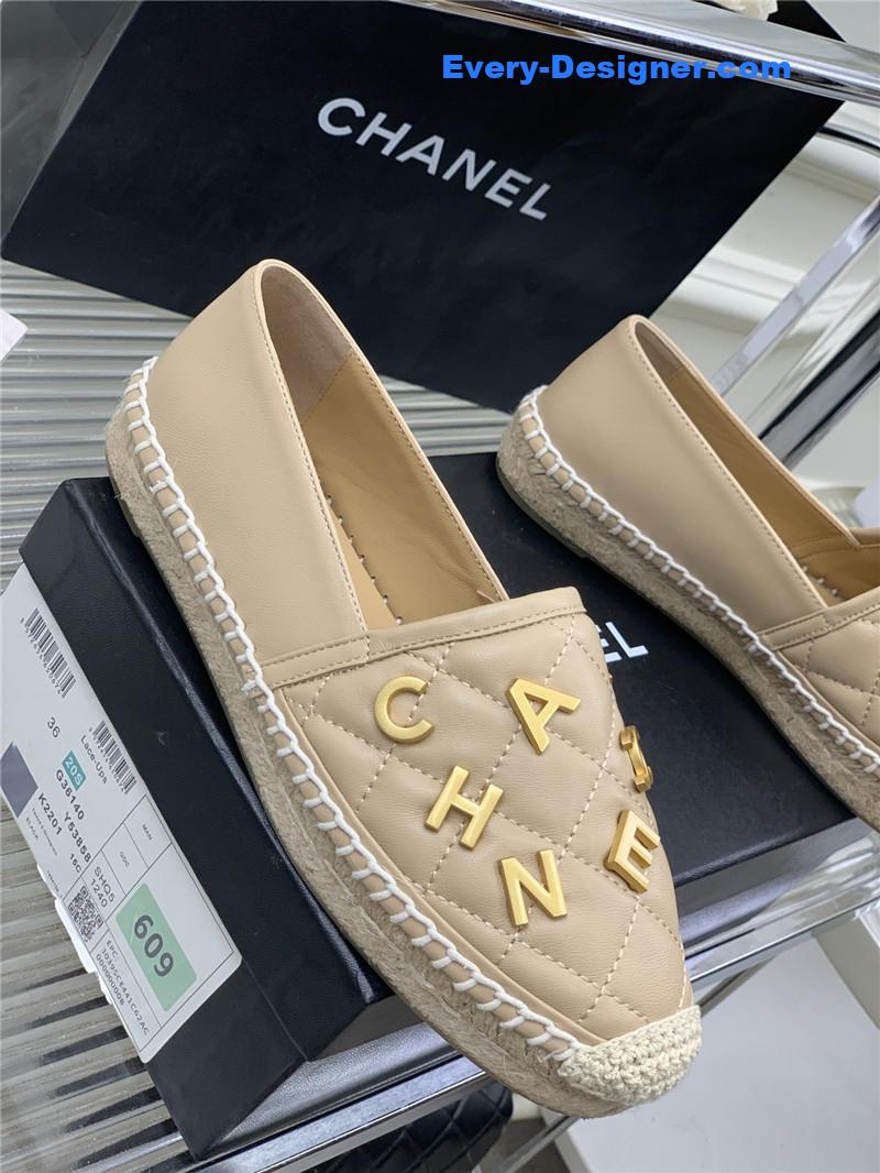 CC letter fisherman shoes