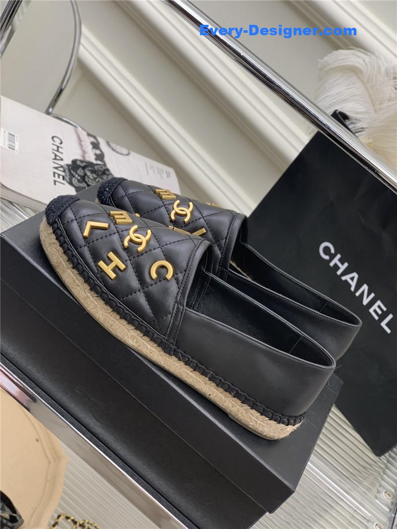 CC letter fisherman shoes