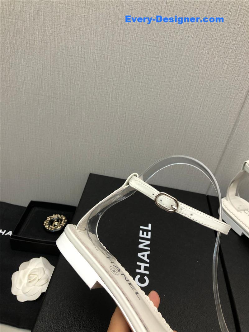 CC new chain flat sandals