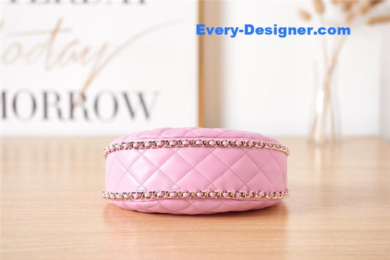 Ch**el small hobo bag pink