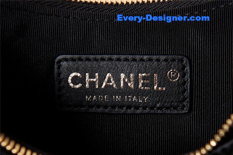 Ch**el small hobo bag black