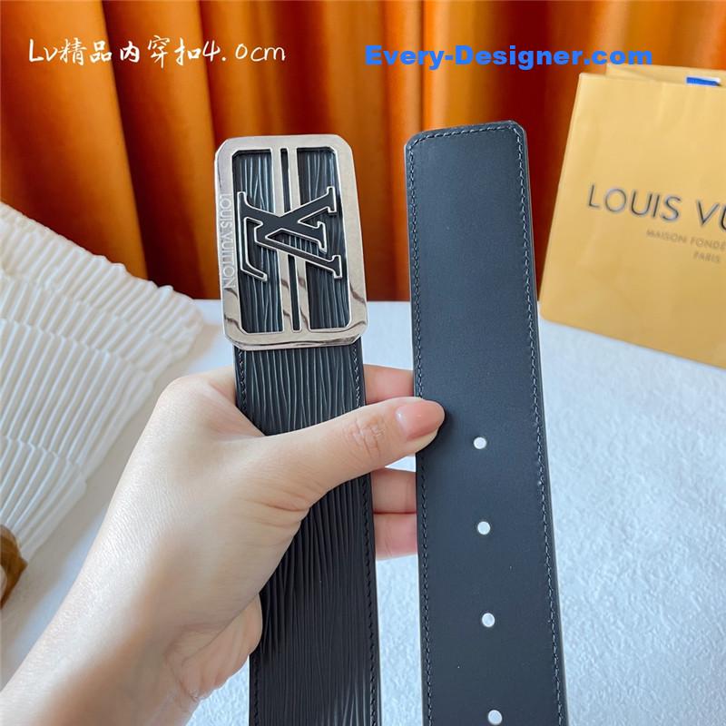 l0vis Vvtt0n lv classic embossed belt