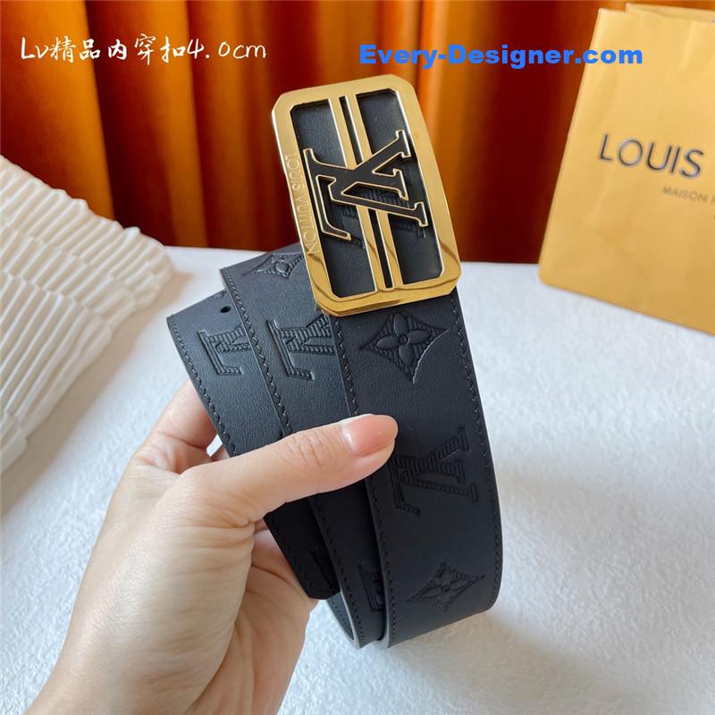 l0vis Vvtt0n lv classic embossed belt