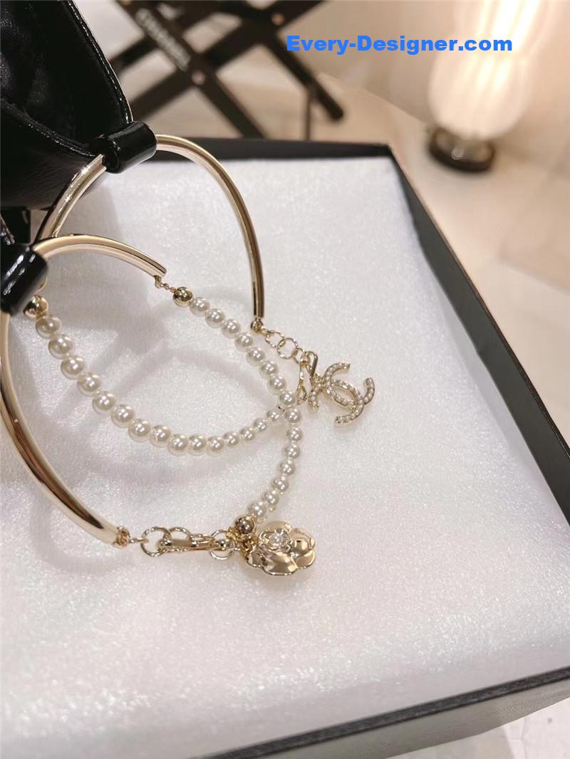 CC 23C pearl Mary Jane shoes