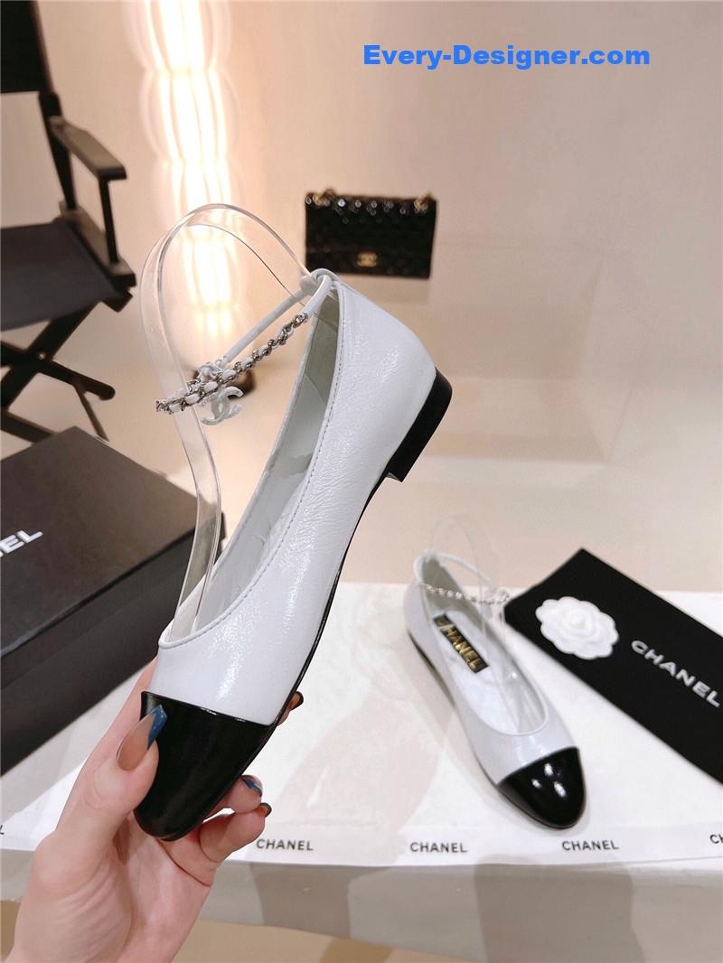 CC 23C pearl Mary Jane shoes