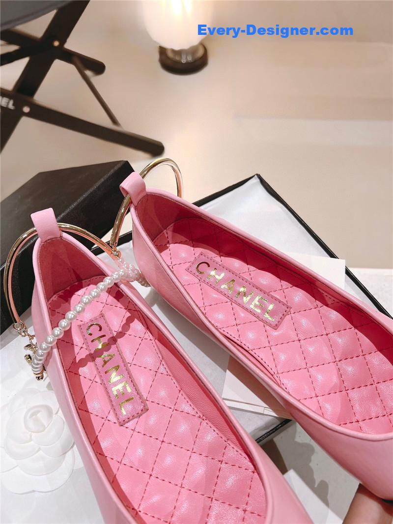 CC 23C pearl Mary Jane shoes