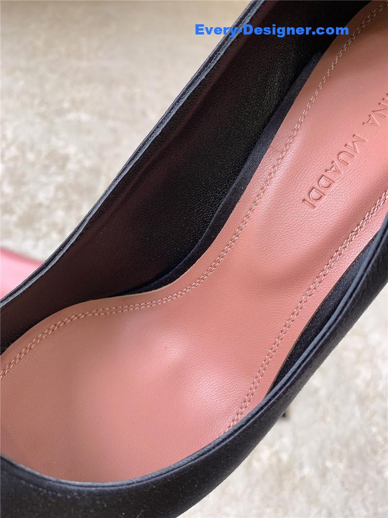 Amina Muaddi New Arrival Crystal Pumps