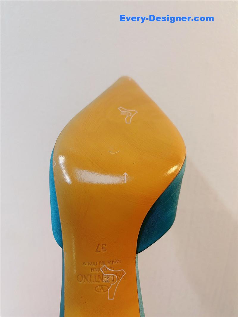 Va1e*ntin0 spring summer all-match high-heeled slippers