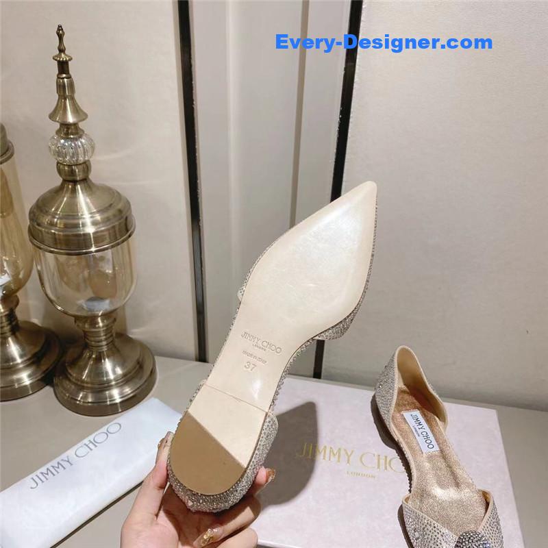 j1m*y ch00 D1am0nd wedding shoes