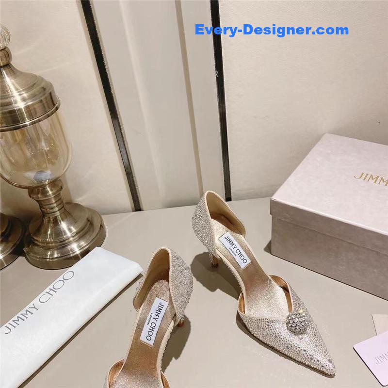 j1m*y ch00 D1am0nd wedding shoes