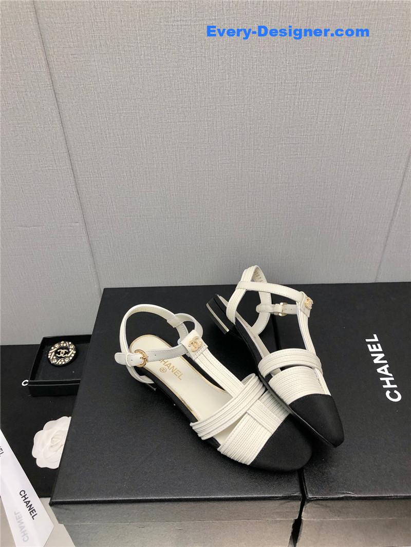 CC new C buckle rhinestone high heels