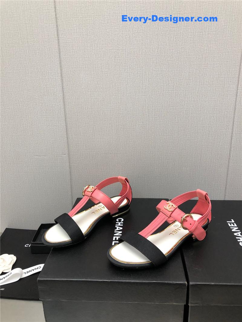 CC new C buckle rhinestone high heels