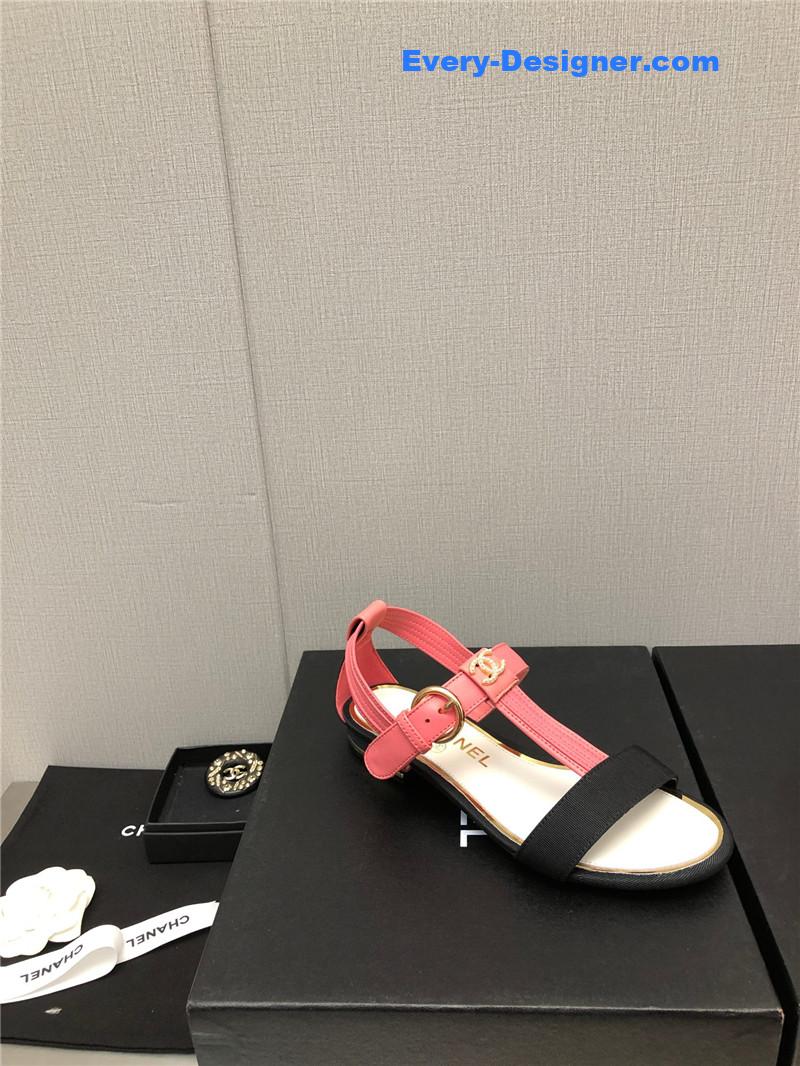 CC new C buckle rhinestone high heels