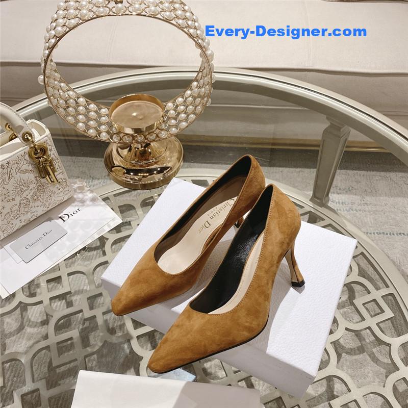 D10r spring and summer classic retro high heel shoes