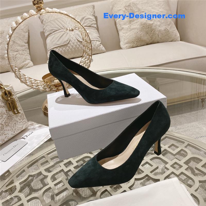 D10r spring and summer classic retro high heel shoes