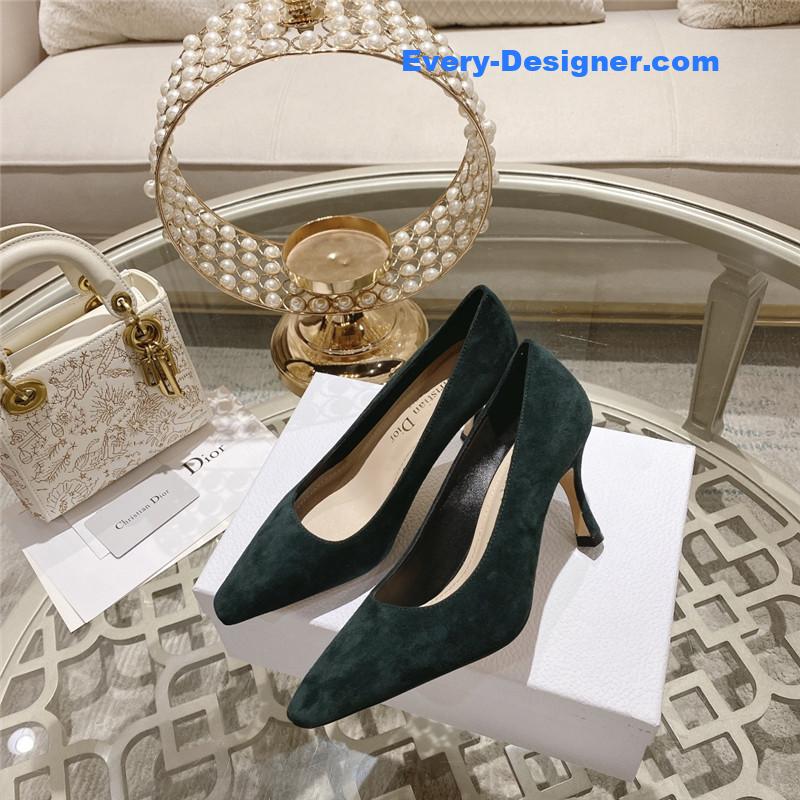 D10r spring and summer classic retro high heel shoes