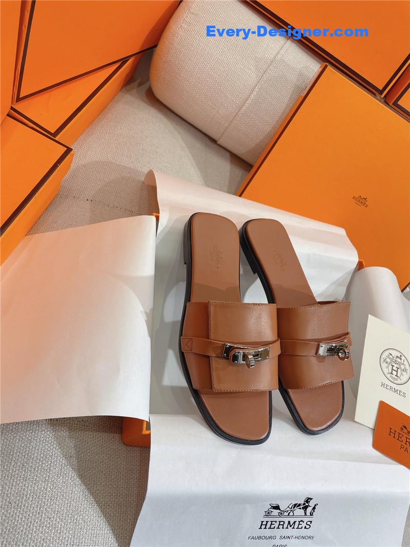 H**me5 new giulia flat kelly buckle slippers