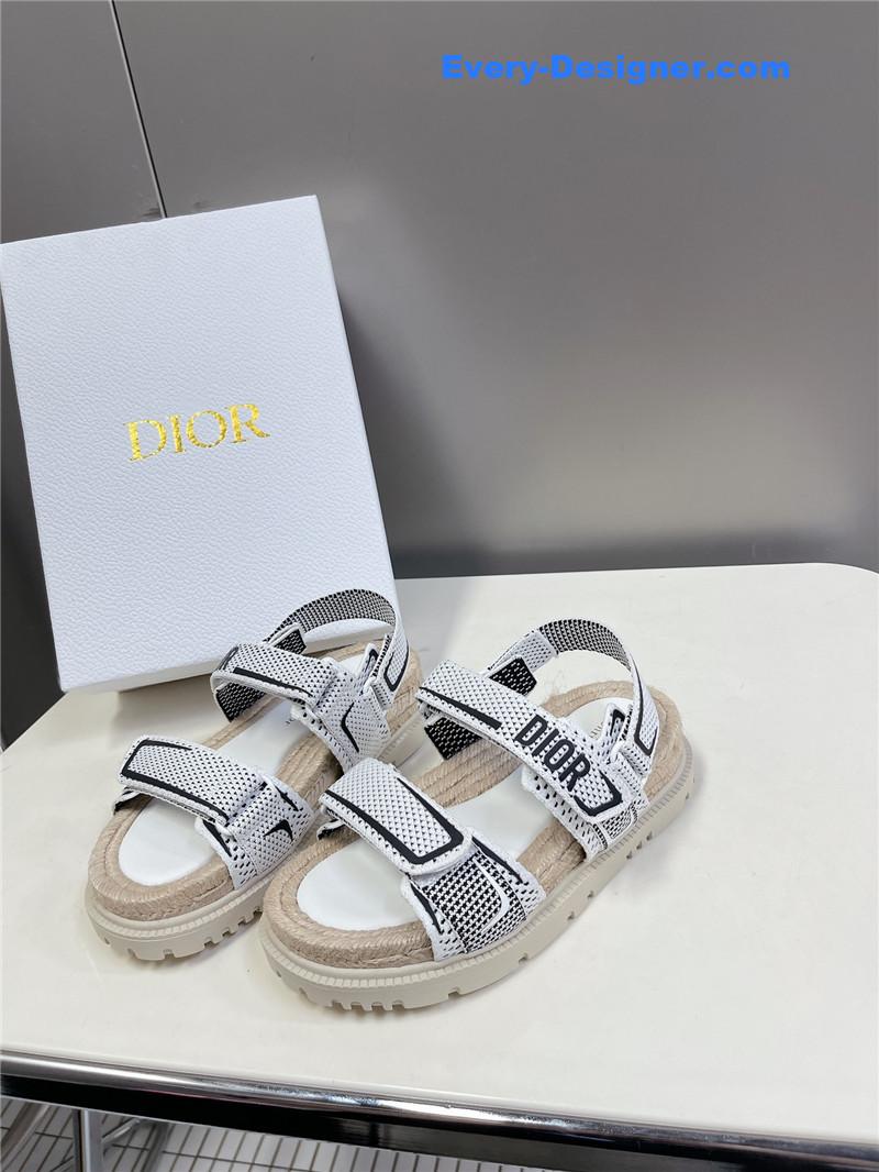 D10r latest velcro hemp rope sandals