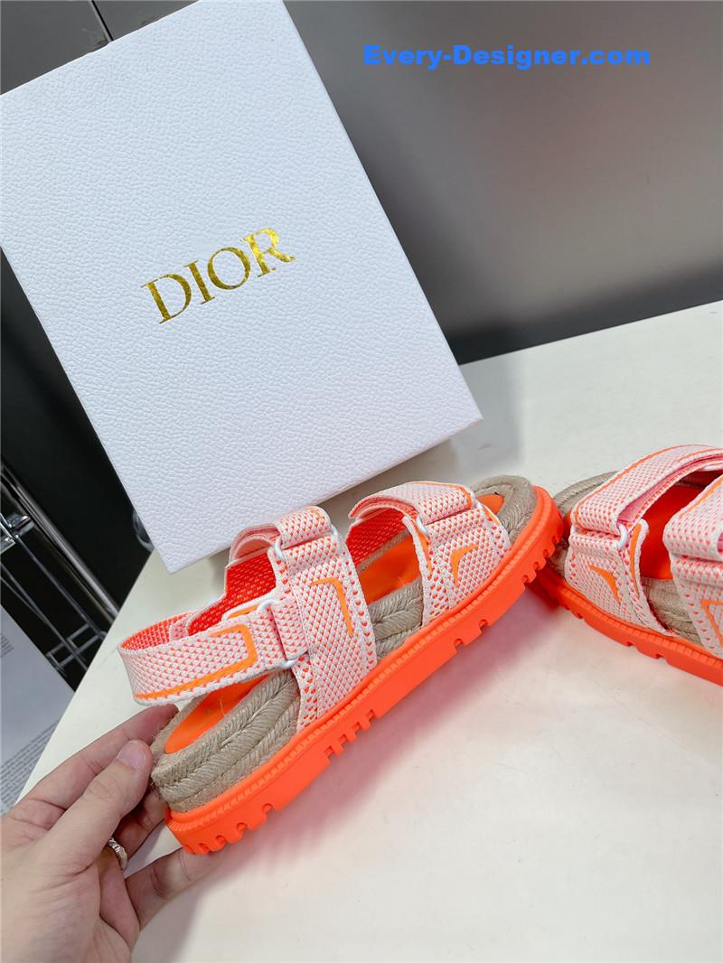 D10r latest velcro hemp rope sandals