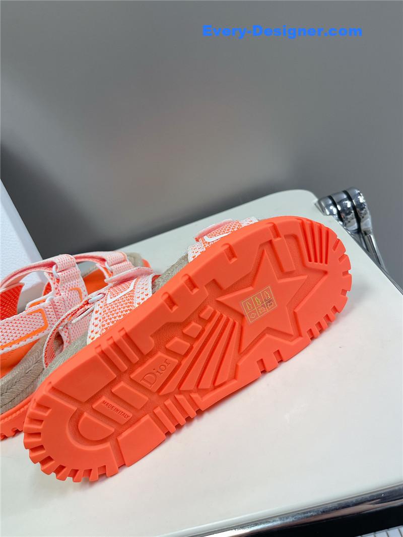 D10r latest velcro hemp rope sandals