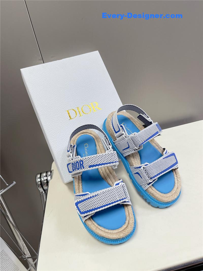 D10r latest velcro hemp rope sandals