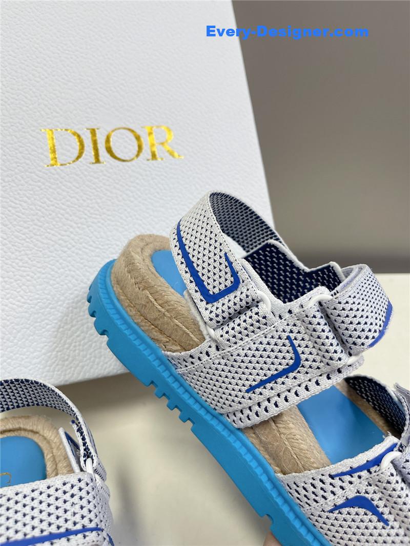 D10r latest velcro hemp rope sandals