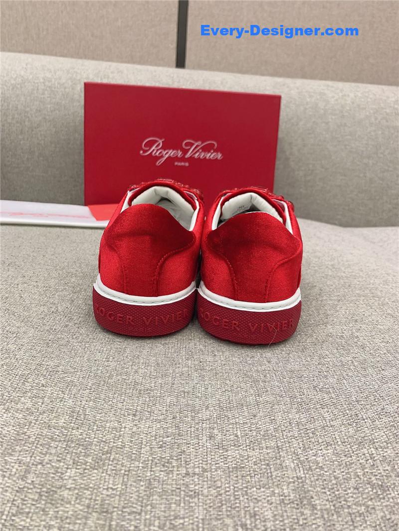 roger vivier new D1am0nd buckle casual shoes