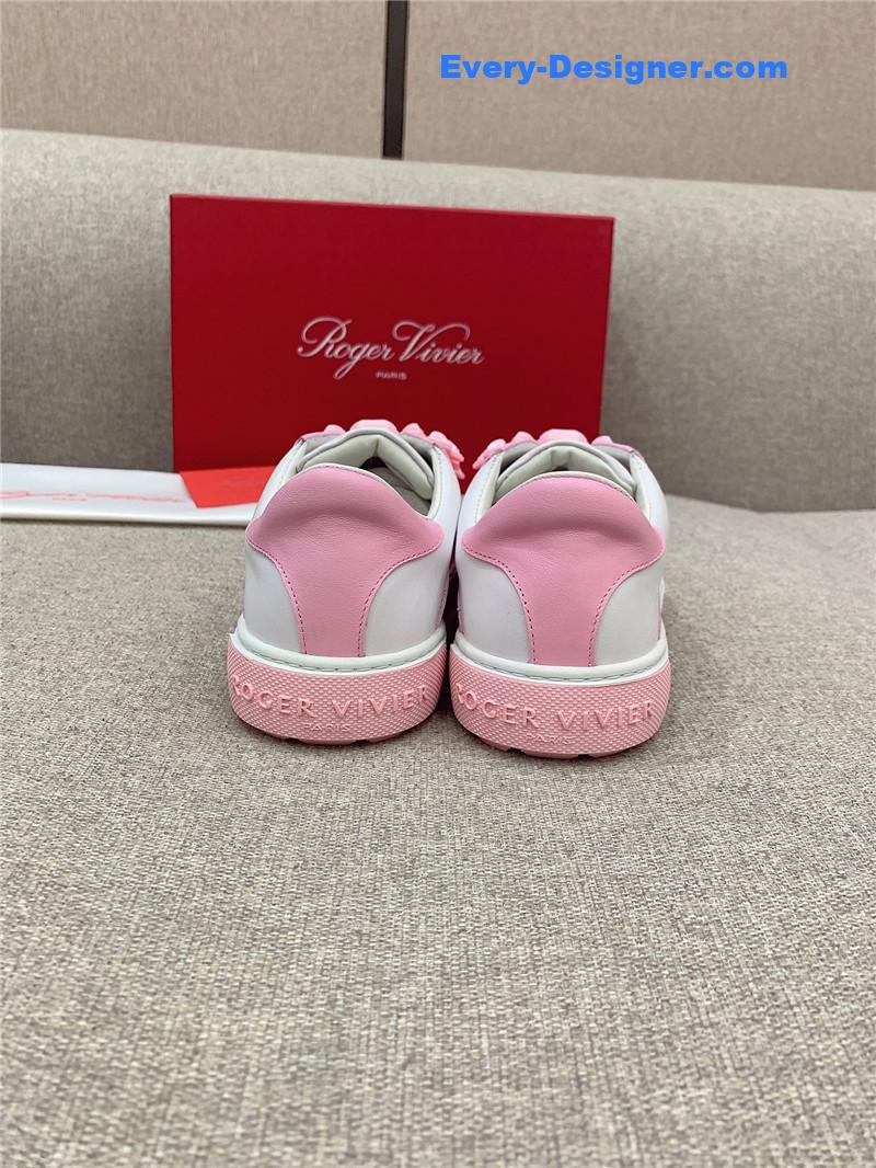 roger vivier new D1am0nd buckle casual shoes