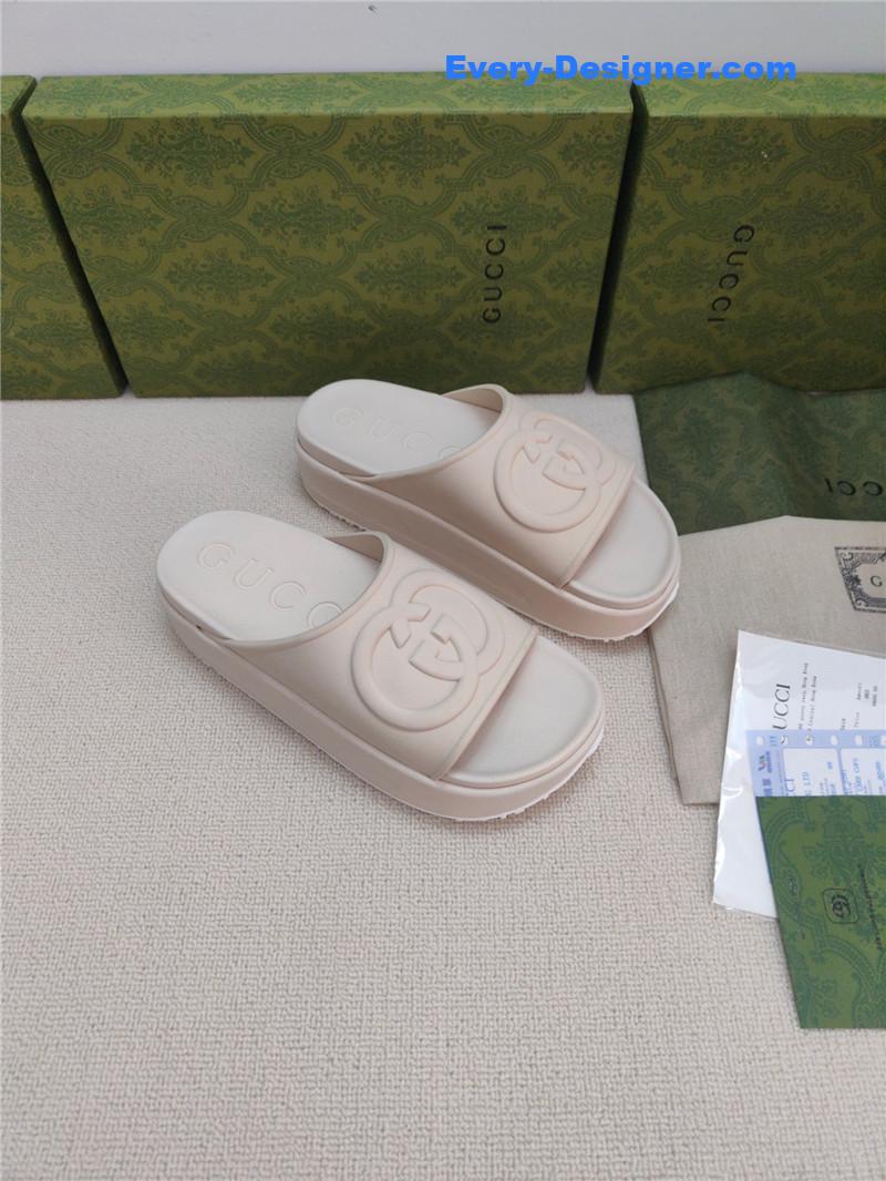 Gvc*1 ice cream platform slippers