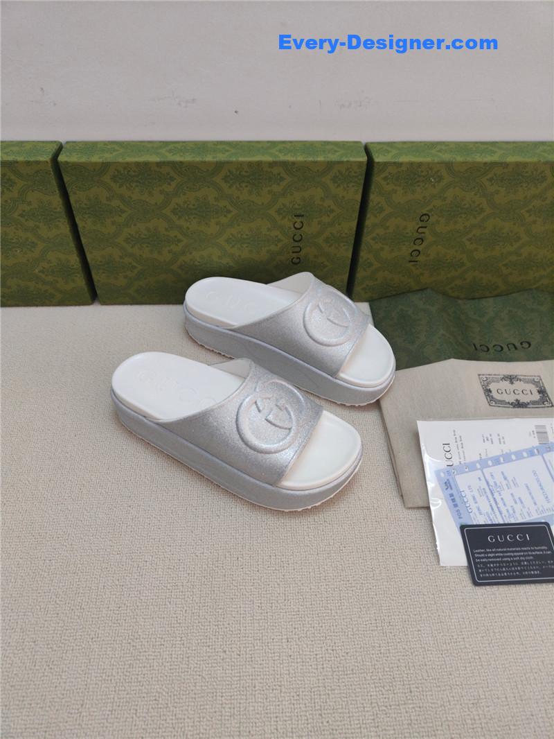 Gvc*1 ice cream platform slippers