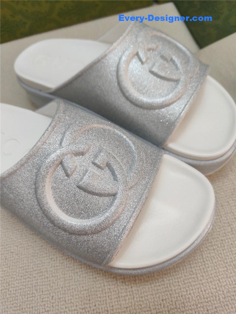 Gvc*1 ice cream platform slippers