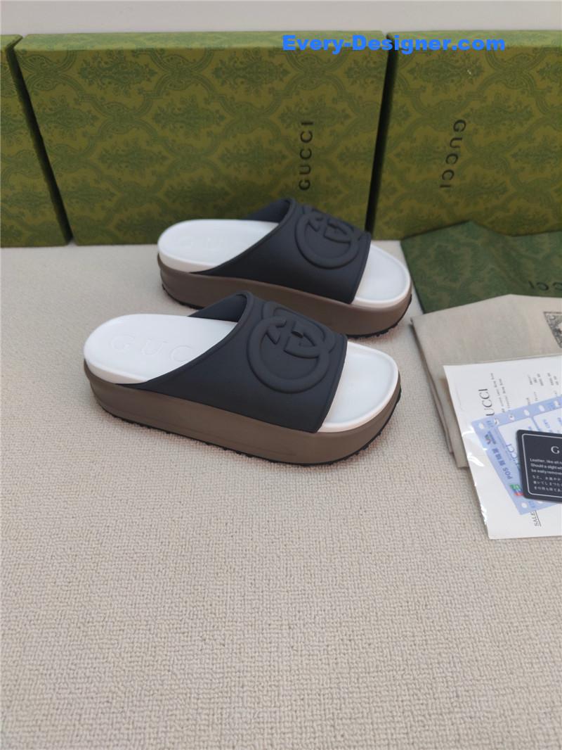 Gvc*1 ice cream platform slippers