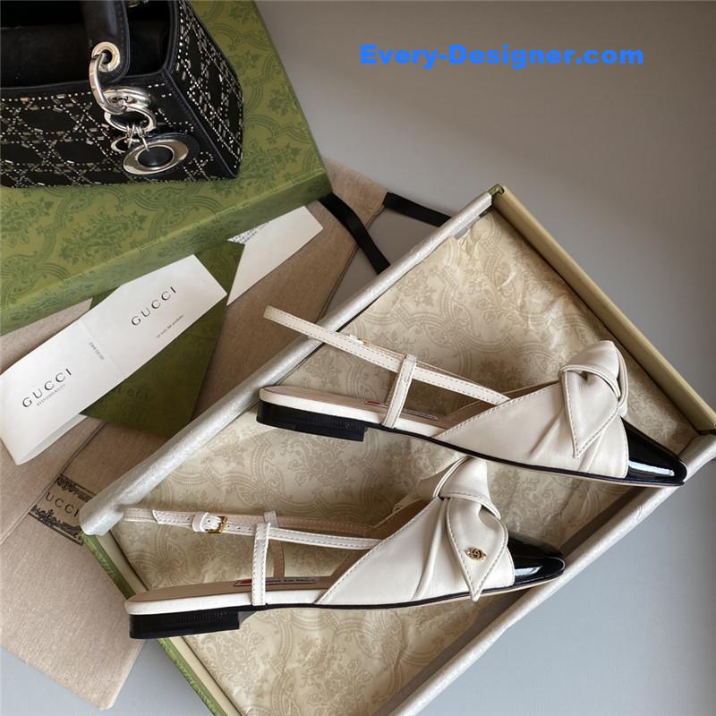 Gvc*1 new bunny ear bowknot ballet shoes