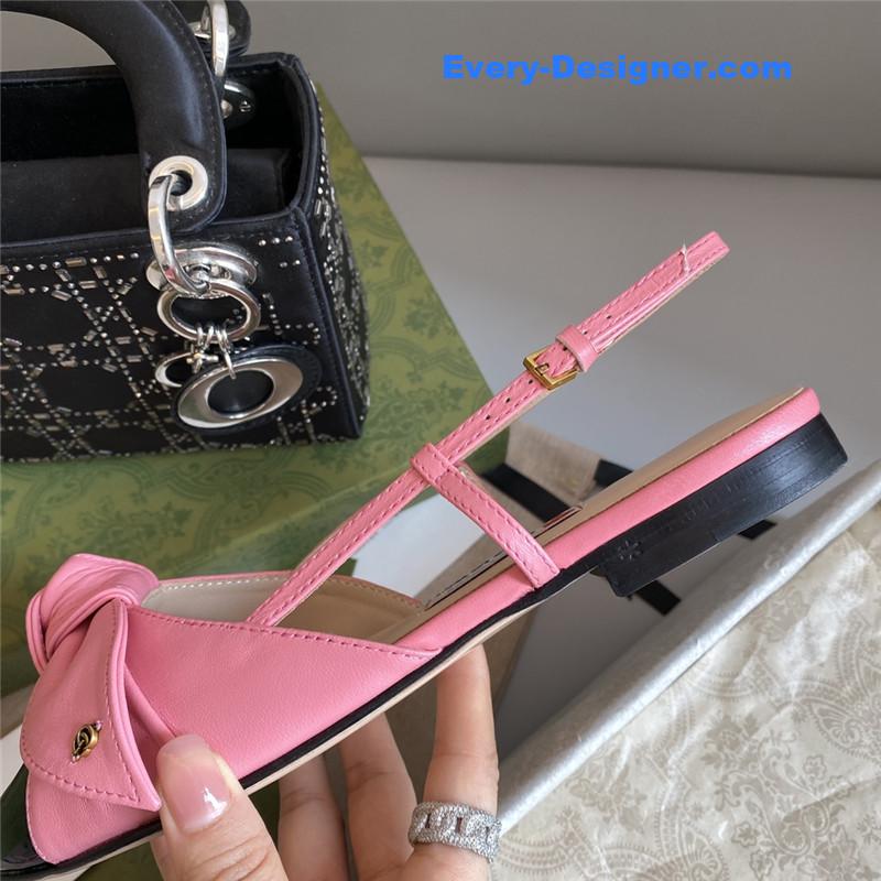 Gvc*1 new bunny ear bowknot ballet shoes