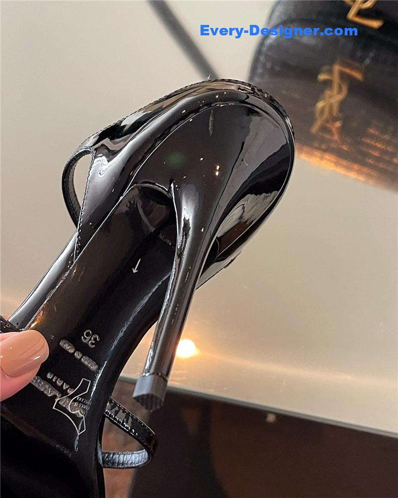 Y51 slim strap temperament sandals and slippers