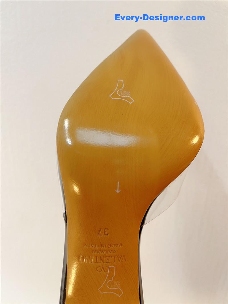 Va1e*ntin0 spring summer all-match high-heeled slippers